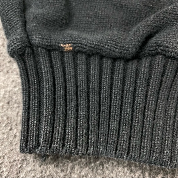 Vintage Tosani Made In Canada Black White Knit Sweater Pullover Men’s Size XL - Picture 5 of 15